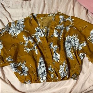 Floral Kimono Blouse